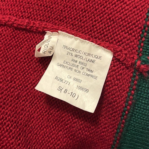 Vintage Koret 21% wool Knit Embroidered Cardigan sweater Size Medium - Picture 10 of 10